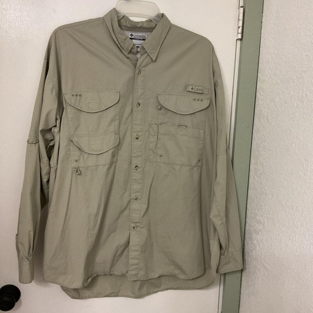 Columbia Sportswear PFG Performance Fishing Gear Long Sleeve Men's Size Xl NWOT